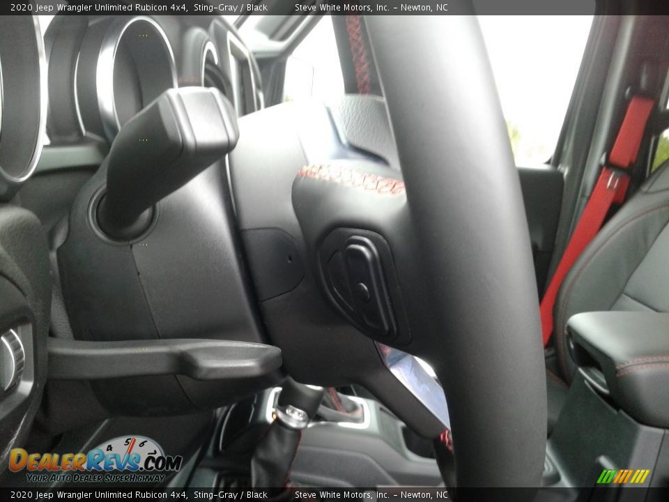 2020 Jeep Wrangler Unlimited Rubicon 4x4 Sting-Gray / Black Photo #13