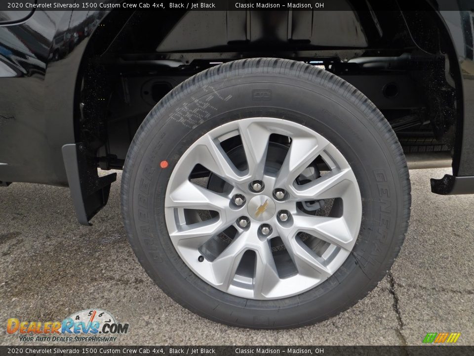 2020 Chevrolet Silverado 1500 Custom Crew Cab 4x4 Wheel Photo #10