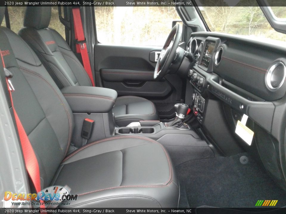 2020 Jeep Wrangler Unlimited Rubicon 4x4 Sting-Gray / Black Photo #18