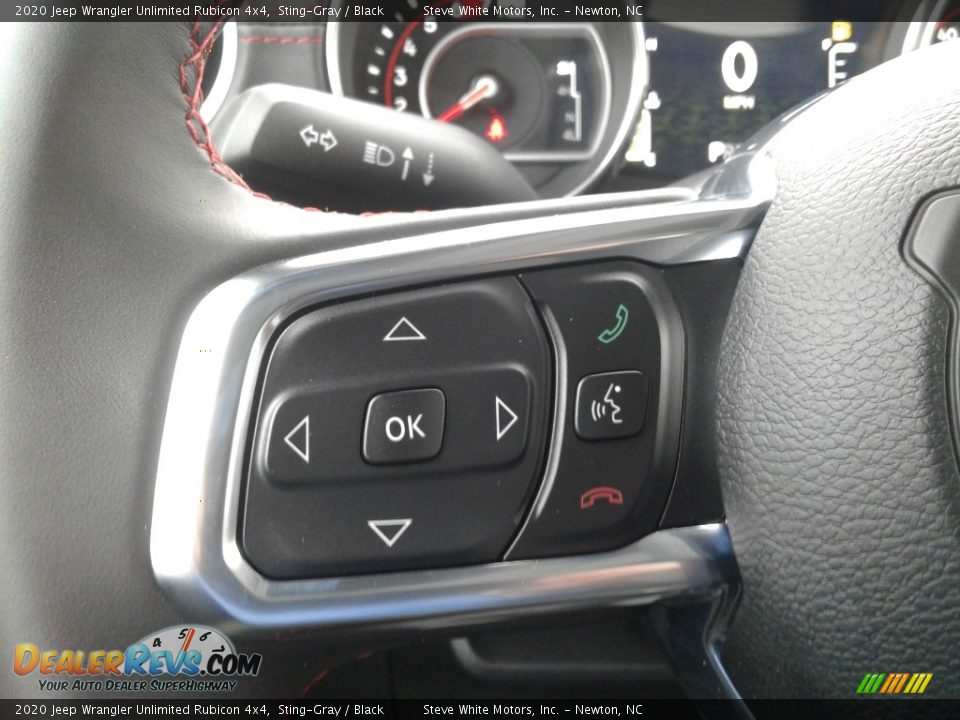 2020 Jeep Wrangler Unlimited Rubicon 4x4 Sting-Gray / Black Photo #20