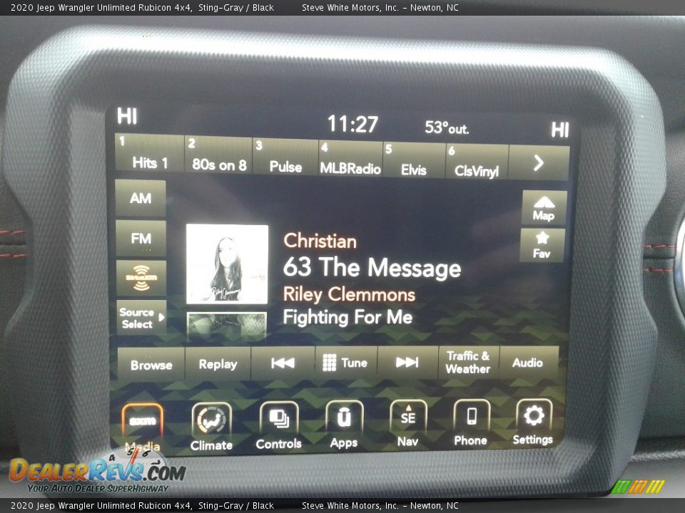 2020 Jeep Wrangler Unlimited Rubicon 4x4 Sting-Gray / Black Photo #23