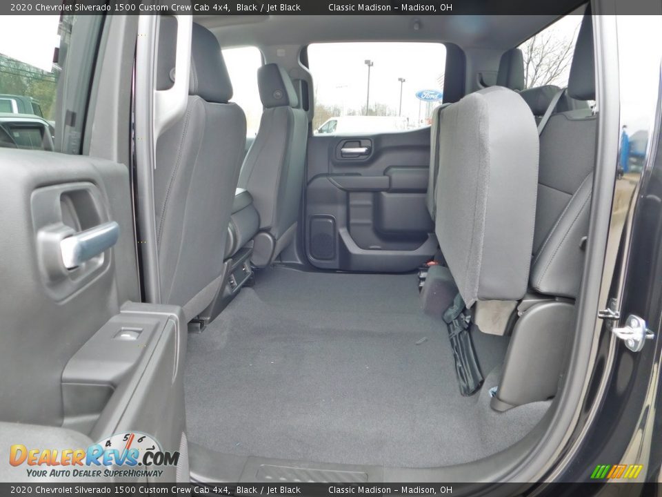 Rear Seat of 2020 Chevrolet Silverado 1500 Custom Crew Cab 4x4 Photo #24