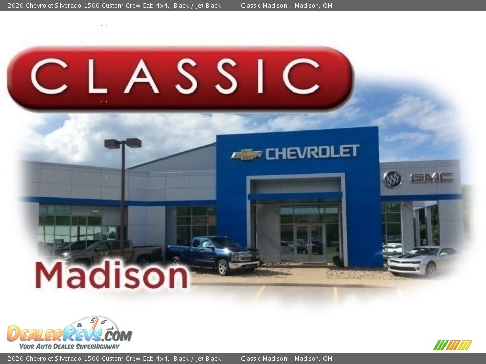 Dealer Info of 2020 Chevrolet Silverado 1500 Custom Crew Cab 4x4 Photo #25