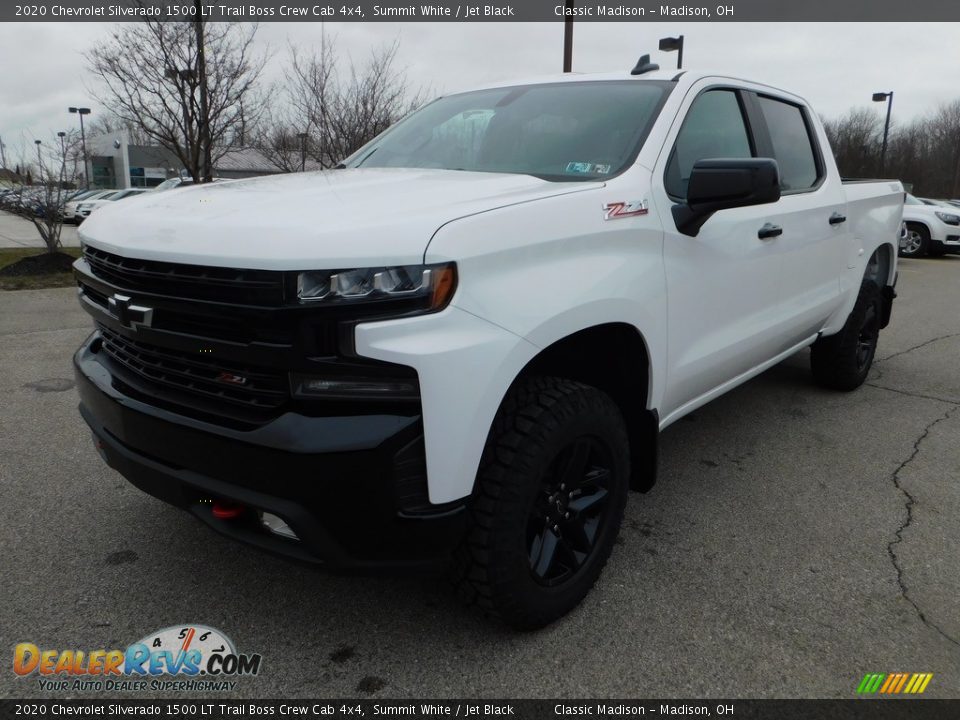 2020 Chevrolet Silverado 1500 LT Trail Boss Crew Cab 4x4 Summit White / Jet Black Photo #5