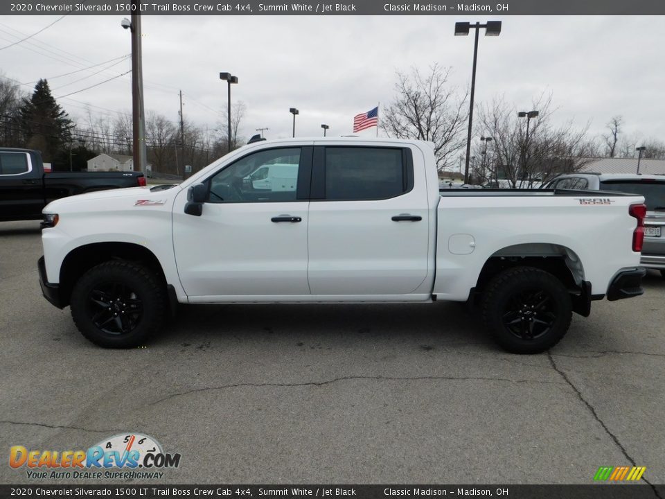 2020 Chevrolet Silverado 1500 LT Trail Boss Crew Cab 4x4 Summit White / Jet Black Photo #6