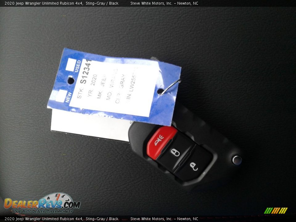 2020 Jeep Wrangler Unlimited Rubicon 4x4 Sting-Gray / Black Photo #34