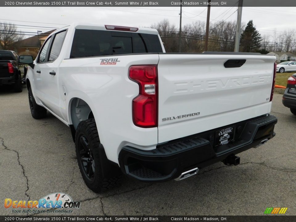 2020 Chevrolet Silverado 1500 LT Trail Boss Crew Cab 4x4 Summit White / Jet Black Photo #7