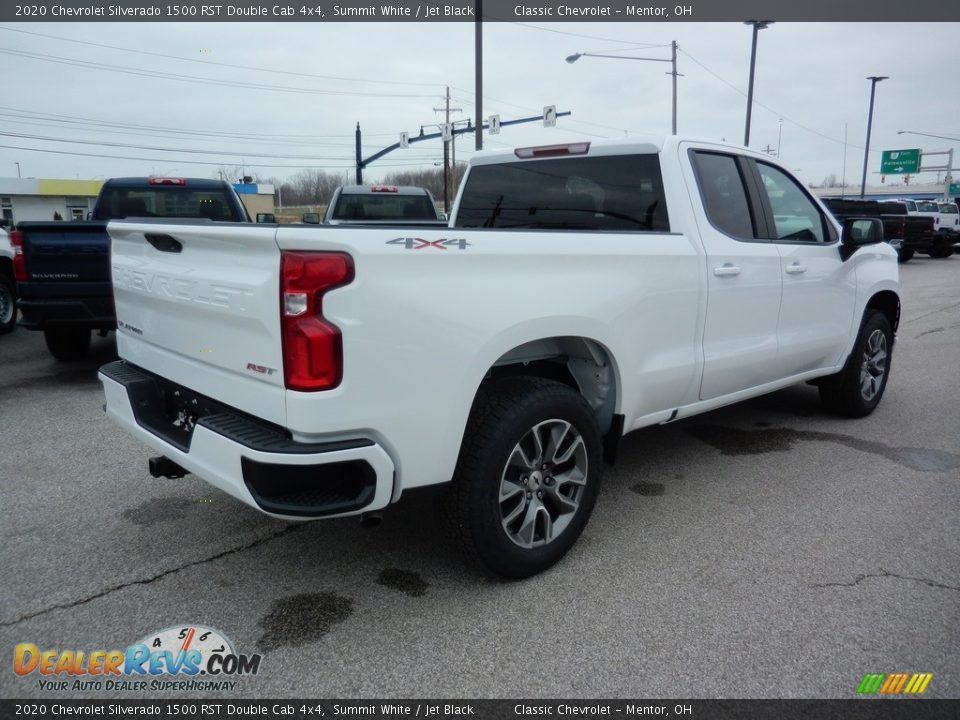 2020 Chevrolet Silverado 1500 RST Double Cab 4x4 Summit White / Jet Black Photo #4