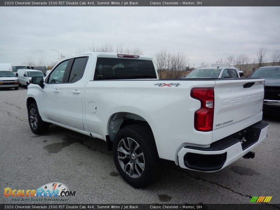 2020 Chevrolet Silverado 1500 RST Double Cab 4x4 Summit White / Jet Black Photo #5