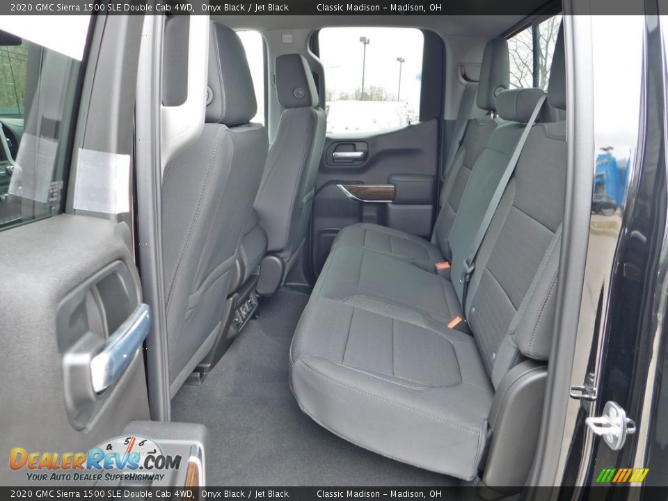 Rear Seat of 2020 GMC Sierra 1500 SLE Double Cab 4WD Photo #23