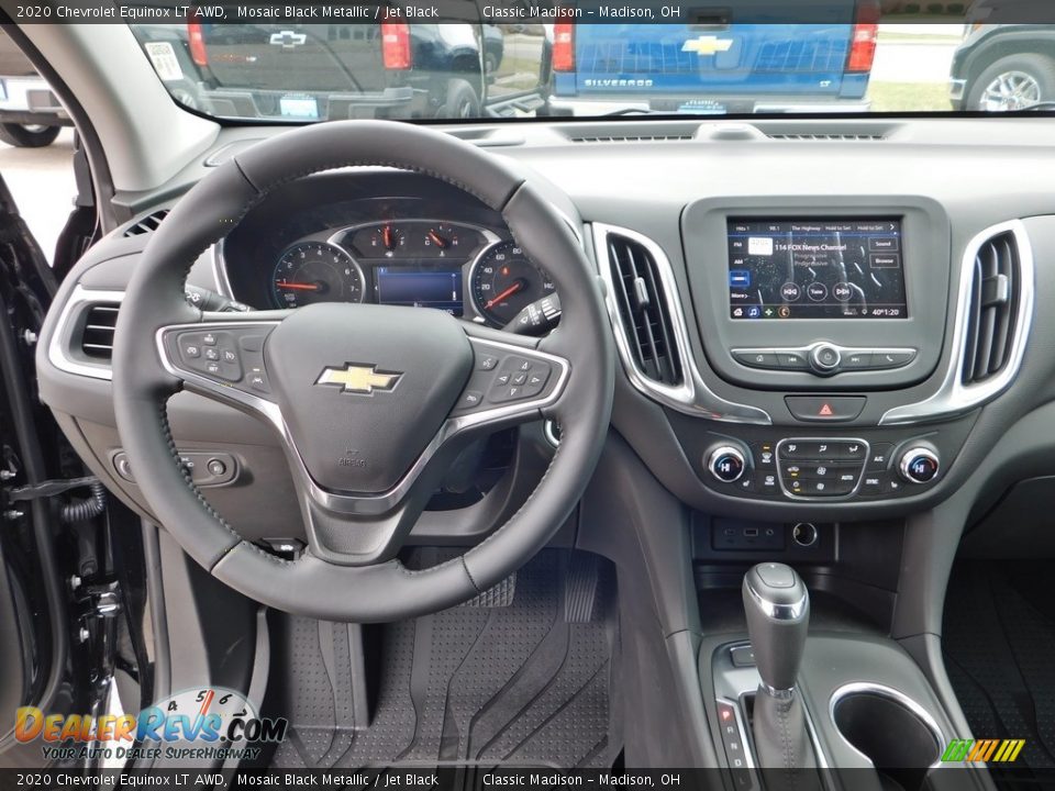 2020 Chevrolet Equinox LT AWD Mosaic Black Metallic / Jet Black Photo #3