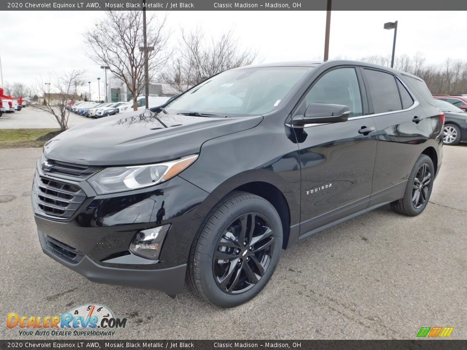 2020 Chevrolet Equinox LT AWD Mosaic Black Metallic / Jet Black Photo #5