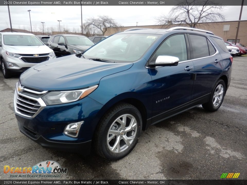 2020 Chevrolet Equinox Premier AWD Pacific Blue Metallic / Jet Black Photo #1