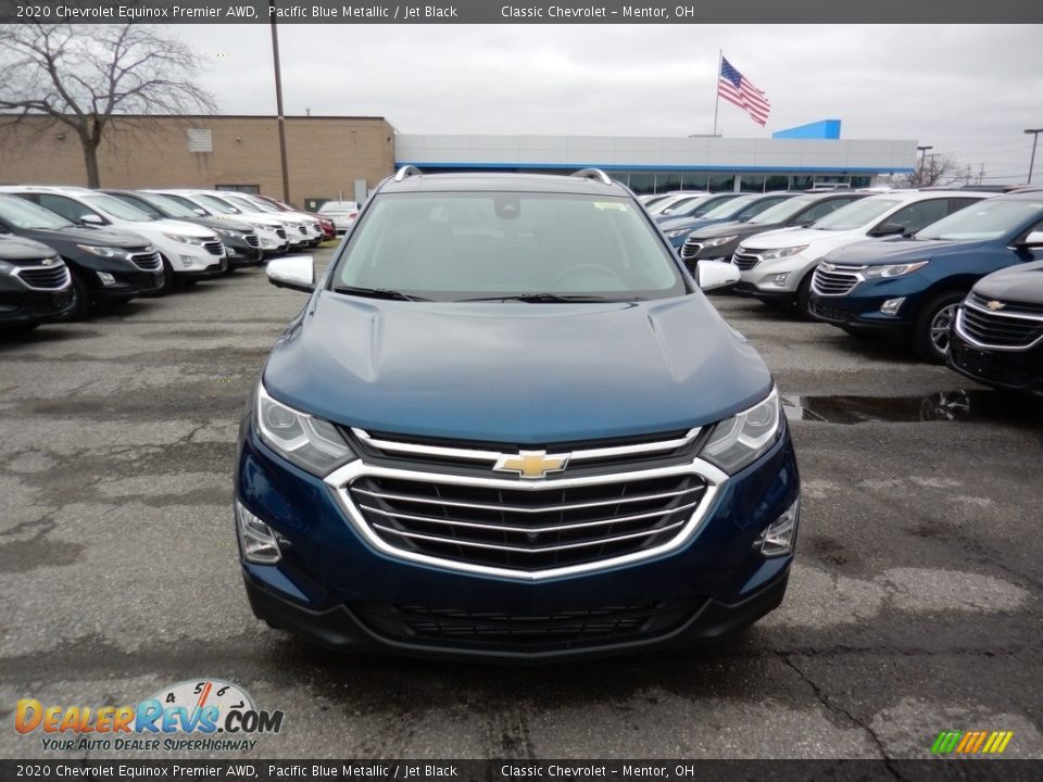 2020 Chevrolet Equinox Premier AWD Pacific Blue Metallic / Jet Black Photo #2