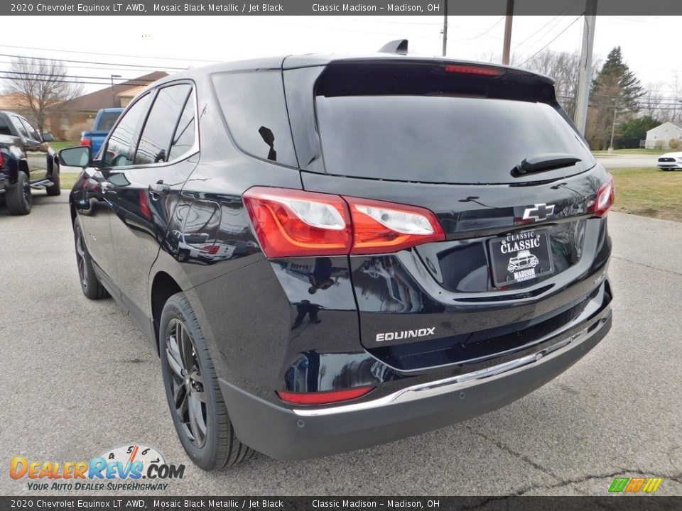 2020 Chevrolet Equinox LT AWD Mosaic Black Metallic / Jet Black Photo #7