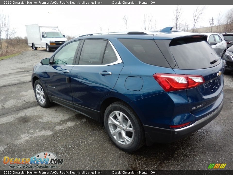 2020 Chevrolet Equinox Premier AWD Pacific Blue Metallic / Jet Black Photo #5