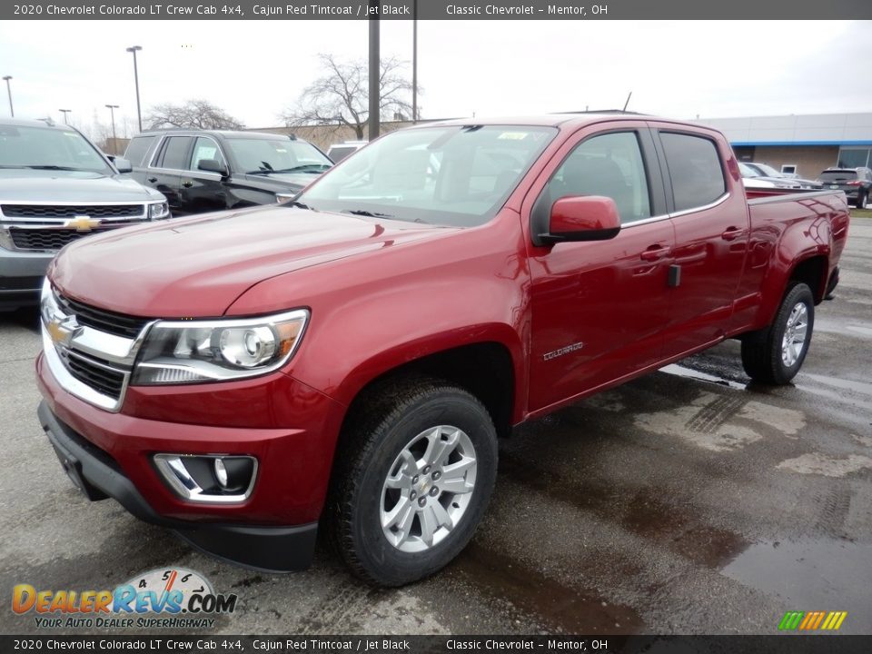 2020 Chevrolet Colorado LT Crew Cab 4x4 Cajun Red Tintcoat / Jet Black Photo #1