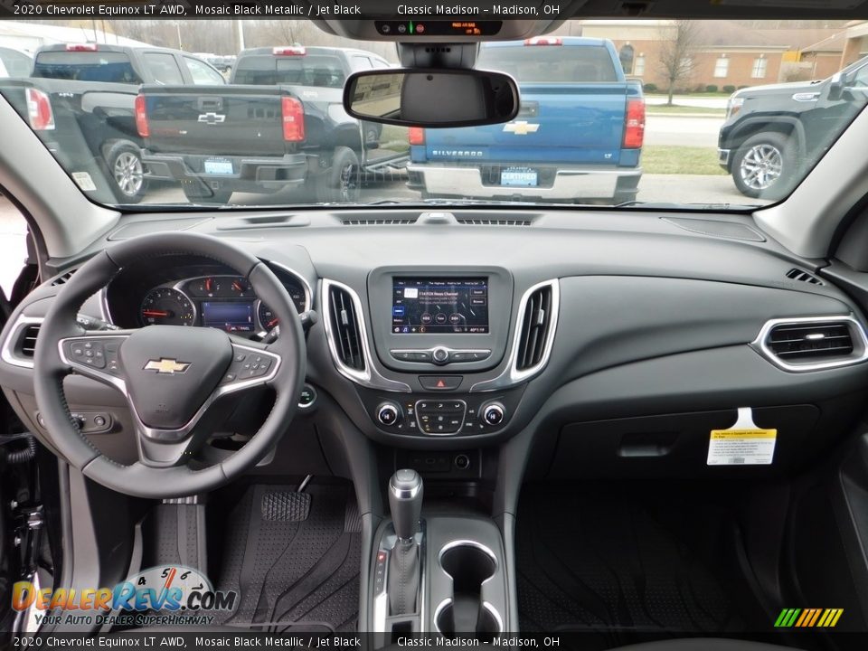 2020 Chevrolet Equinox LT AWD Mosaic Black Metallic / Jet Black Photo #12