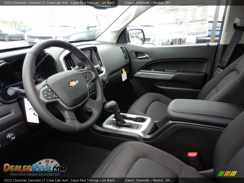 2020 Chevrolet Colorado LT Crew Cab 4x4 Cajun Red Tintcoat / Jet Black Photo #7