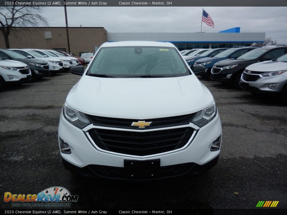 2020 Chevrolet Equinox LS AWD Summit White / Ash Gray Photo #2