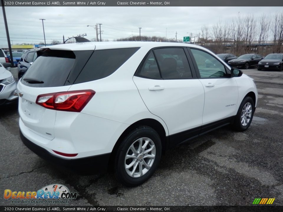 2020 Chevrolet Equinox LS AWD Summit White / Ash Gray Photo #4