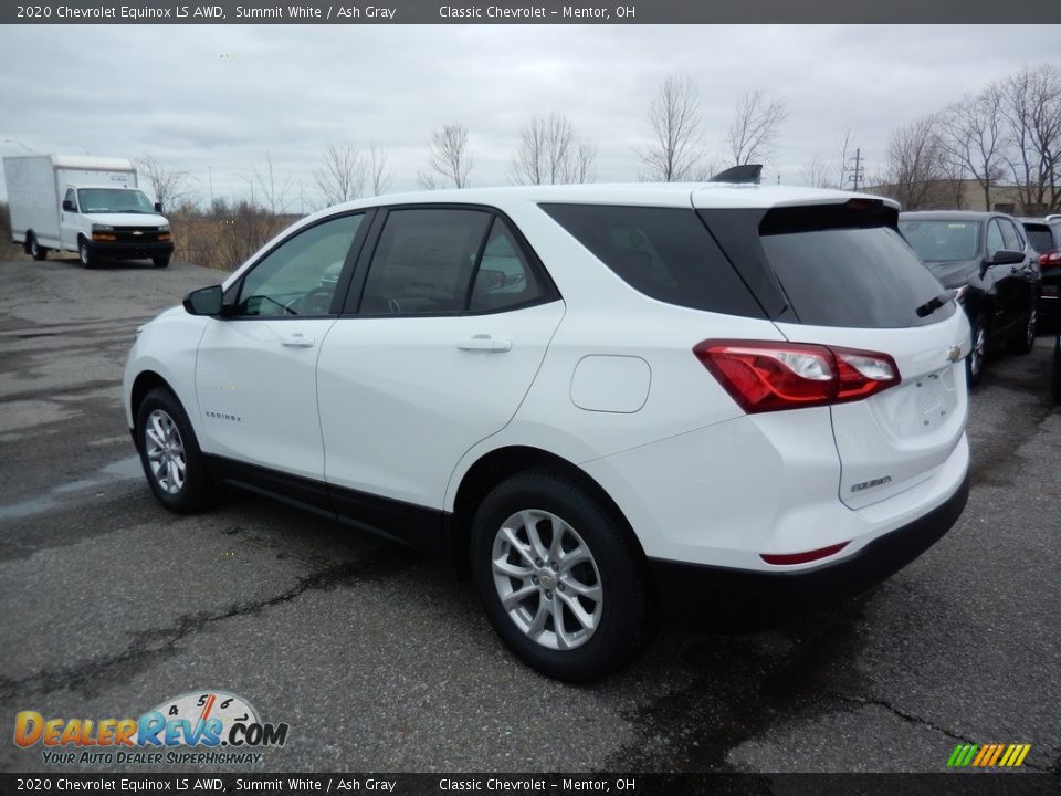 2020 Chevrolet Equinox LS AWD Summit White / Ash Gray Photo #5