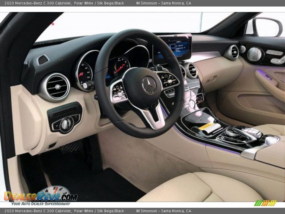 Dashboard of 2020 Mercedes-Benz C 300 Cabriolet Photo #4