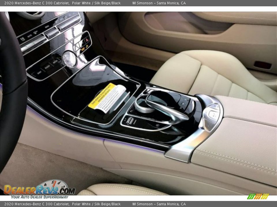 2020 Mercedes-Benz C 300 Cabriolet Polar White / Silk Beige/Black Photo #7