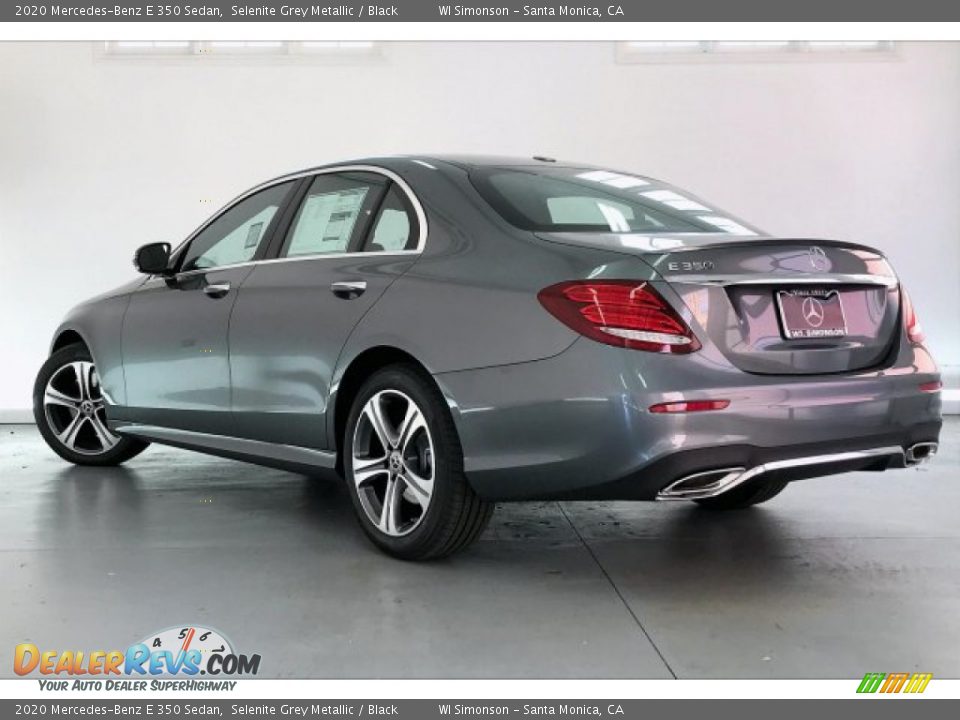 2020 Mercedes-Benz E 350 Sedan Selenite Grey Metallic / Black Photo #2