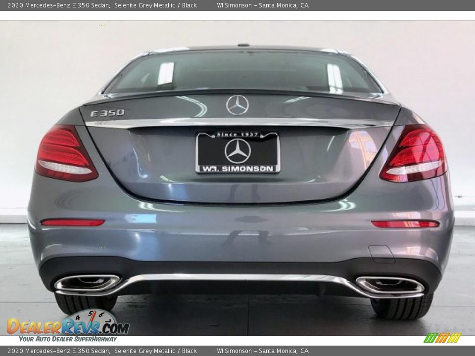 2020 Mercedes-Benz E 350 Sedan Selenite Grey Metallic / Black Photo #3