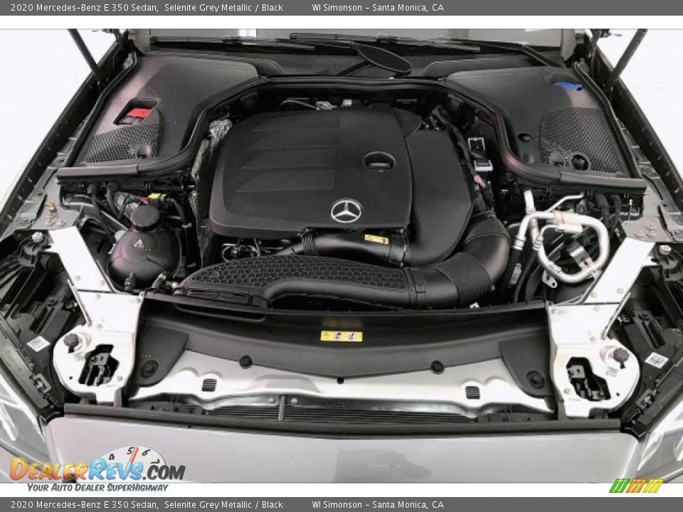 2020 Mercedes-Benz E 350 Sedan Selenite Grey Metallic / Black Photo #8