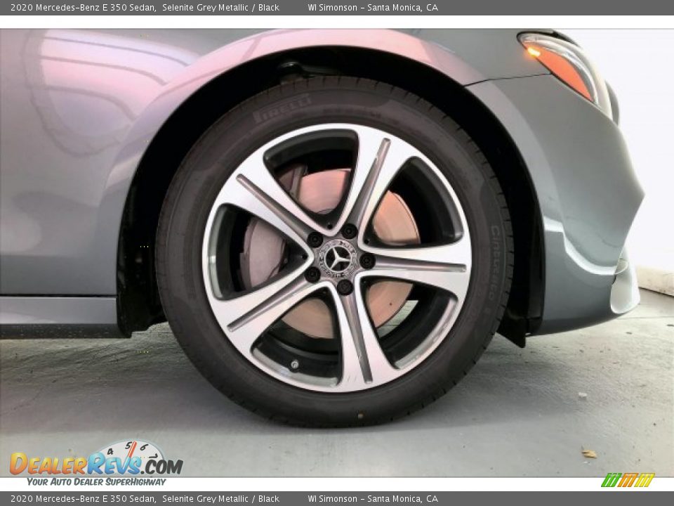 2020 Mercedes-Benz E 350 Sedan Selenite Grey Metallic / Black Photo #9