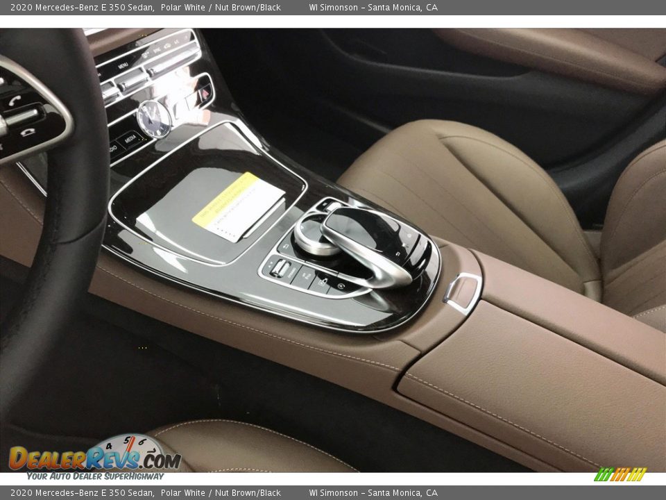2020 Mercedes-Benz E 350 Sedan Polar White / Nut Brown/Black Photo #7