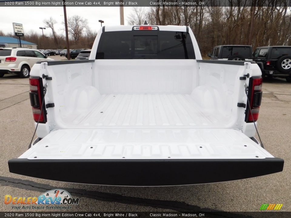 2020 Ram 1500 Big Horn Night Edition Crew Cab 4x4 Bright White / Black Photo #9