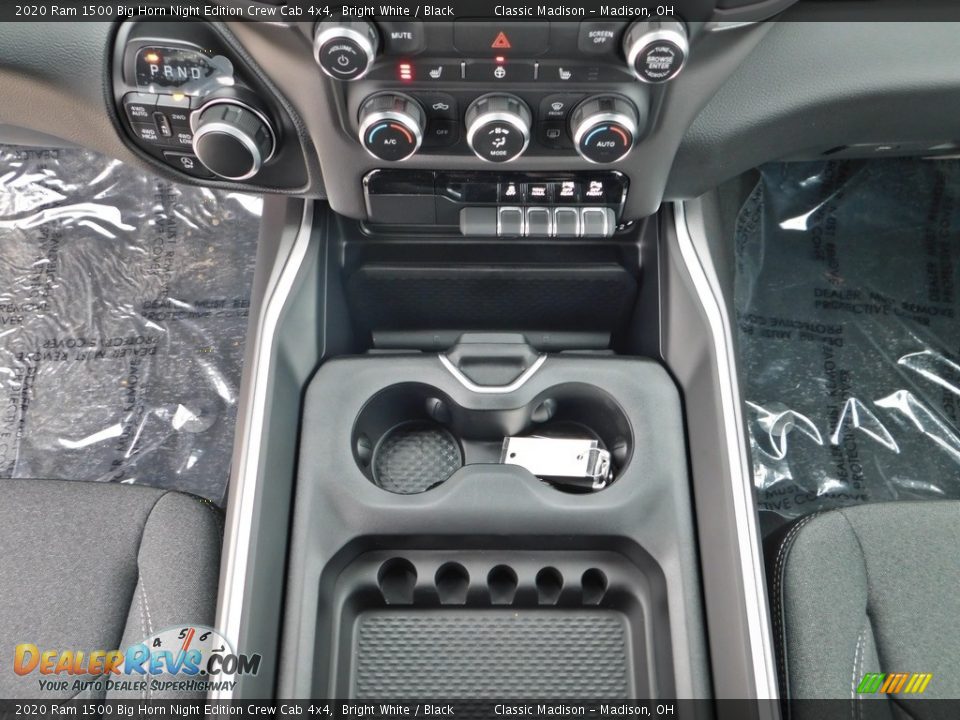 2020 Ram 1500 Big Horn Night Edition Crew Cab 4x4 Bright White / Black Photo #17