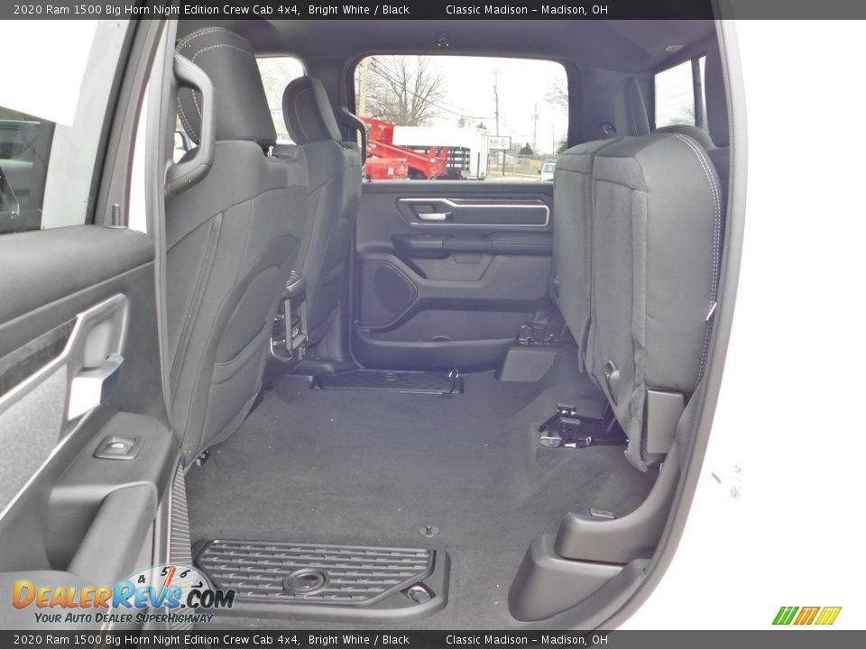 2020 Ram 1500 Big Horn Night Edition Crew Cab 4x4 Bright White / Black Photo #19