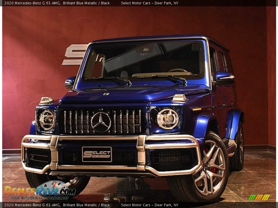 2020 Mercedes-Benz G 63 AMG Brilliant Blue Metallic / Black Photo #1