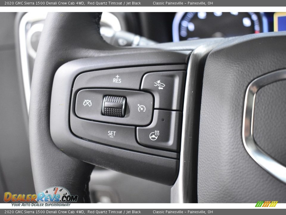2020 GMC Sierra 1500 Denali Crew Cab 4WD Red Quartz Tintcoat / Jet Black Photo #6