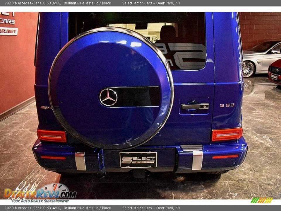 2020 Mercedes-Benz G 63 AMG Brilliant Blue Metallic / Black Photo #5