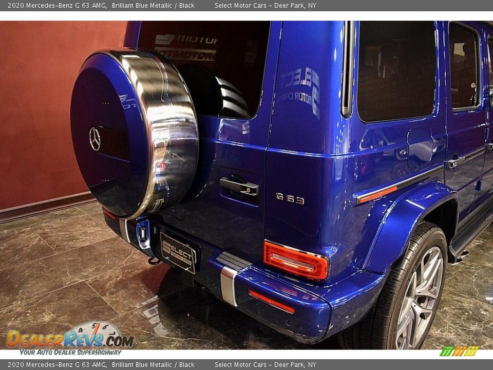 2020 Mercedes-Benz G 63 AMG Brilliant Blue Metallic / Black Photo #6