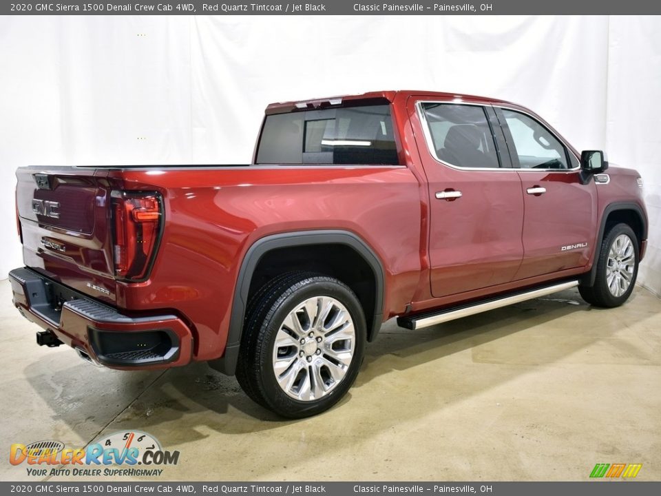 2020 GMC Sierra 1500 Denali Crew Cab 4WD Red Quartz Tintcoat / Jet Black Photo #10
