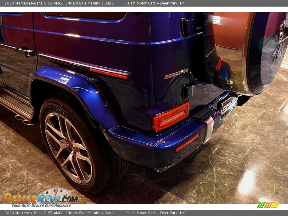 2020 Mercedes-Benz G 63 AMG Brilliant Blue Metallic / Black Photo #7