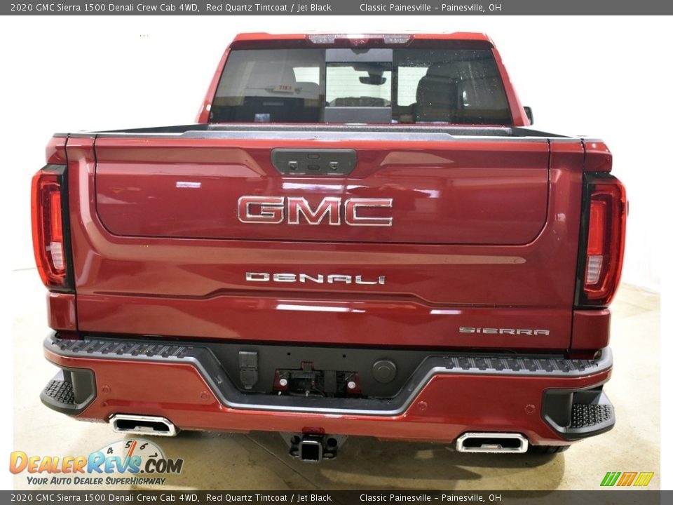 2020 GMC Sierra 1500 Denali Crew Cab 4WD Red Quartz Tintcoat / Jet Black Photo #11