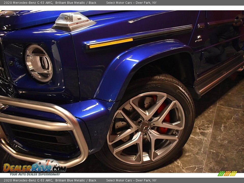 2020 Mercedes-Benz G 63 AMG Brilliant Blue Metallic / Black Photo #9