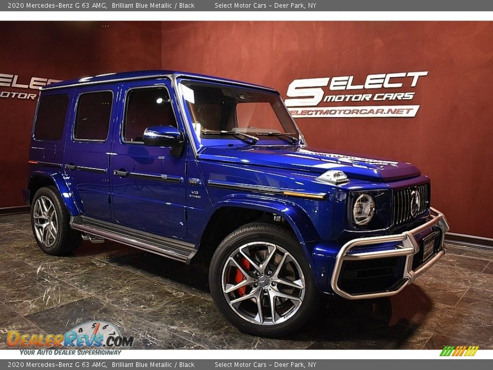 Brilliant Blue Metallic 2020 Mercedes-Benz G 63 AMG Photo #10