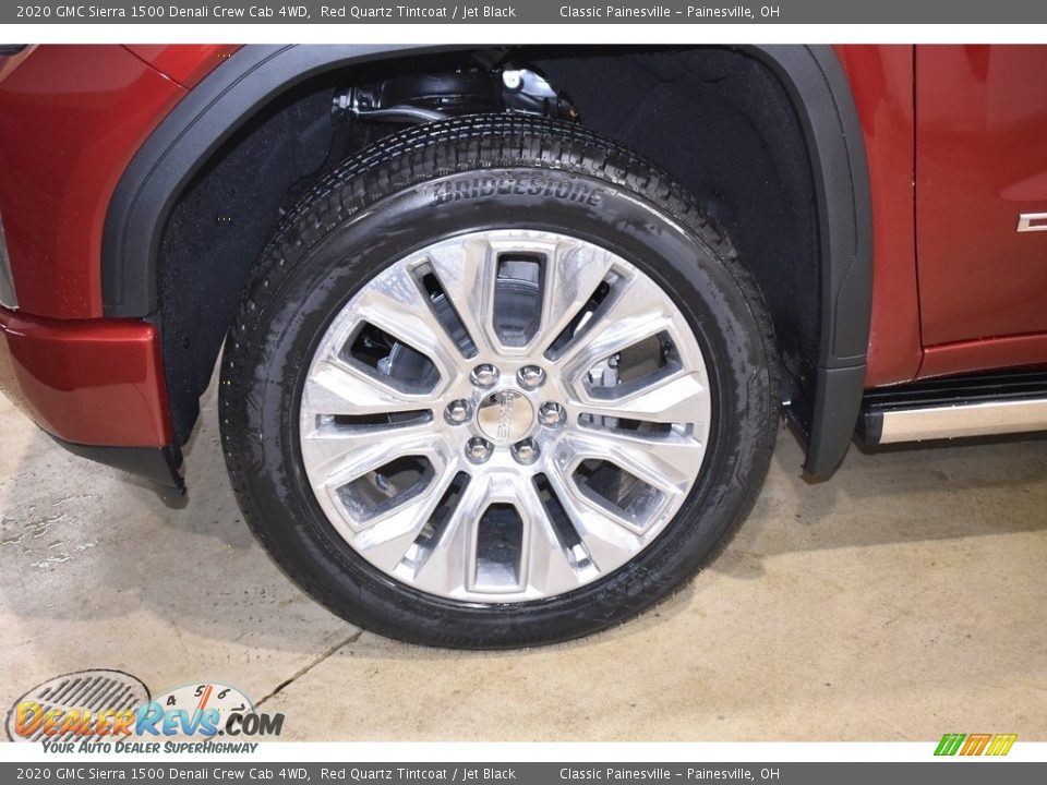 2020 GMC Sierra 1500 Denali Crew Cab 4WD Red Quartz Tintcoat / Jet Black Photo #13
