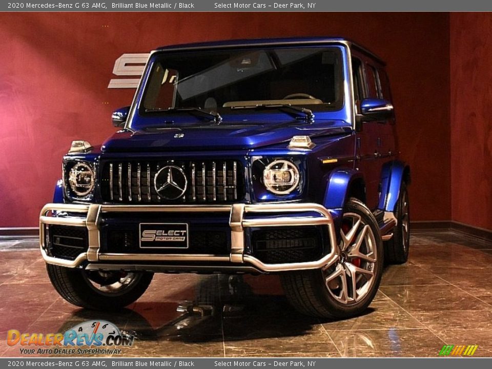 2020 Mercedes-Benz G 63 AMG Brilliant Blue Metallic / Black Photo #11