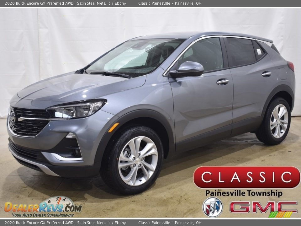 2020 Buick Encore GX Preferred AWD Satin Steel Metallic / Ebony Photo #1