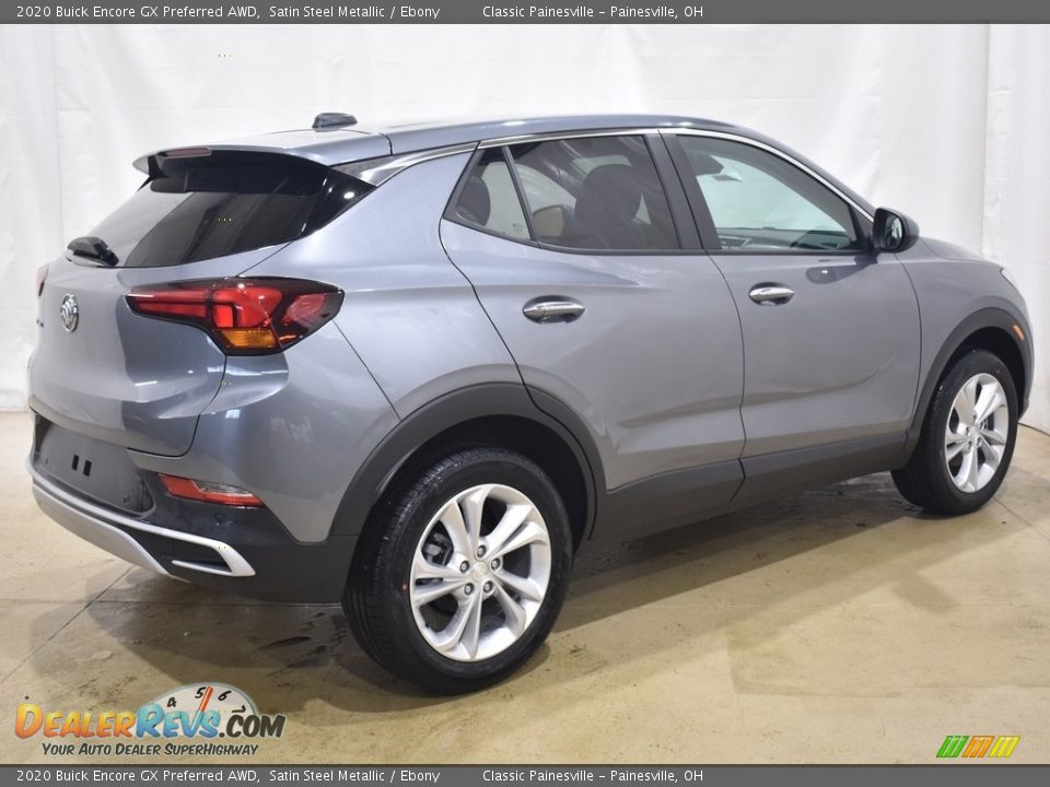 2020 Buick Encore GX Preferred AWD Satin Steel Metallic / Ebony Photo #2