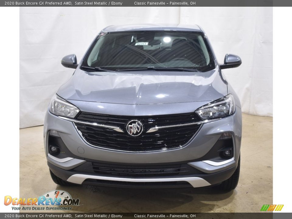 2020 Buick Encore GX Preferred AWD Satin Steel Metallic / Ebony Photo #4